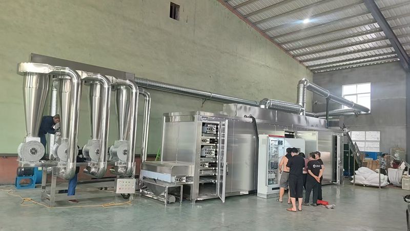 辣椒烘干機安裝現(xiàn)場